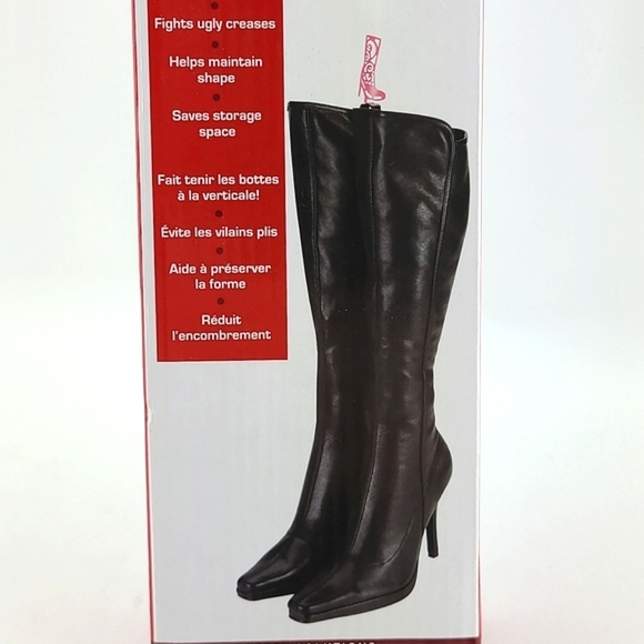 ⭐️3/ $30⭐️ Perfect Solutions Metal Boot Stand Clip Pink for Tall Boots Storage - Picture 6 of 11